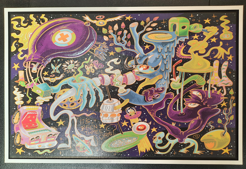 It's been 3 Days? Limited Edition Wood print