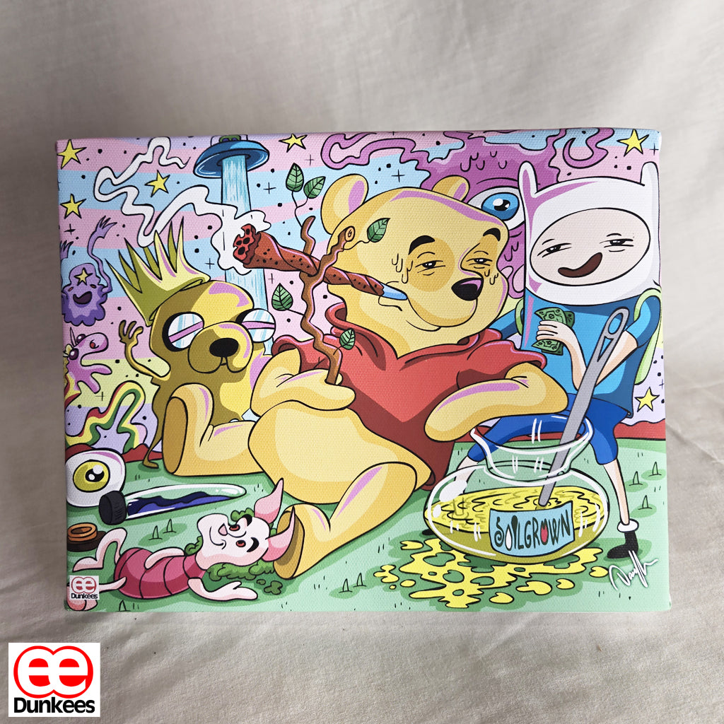 PoohDventure Canvas Print