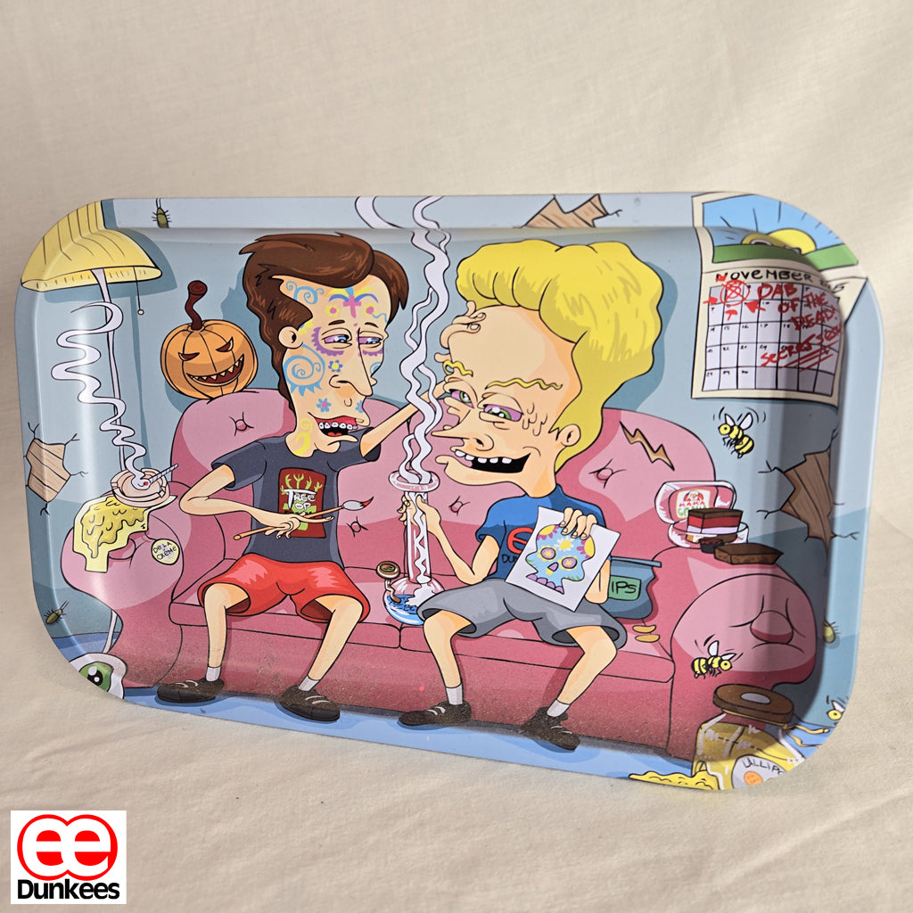 Dab of the Dead Medium Metal Rolling Tray