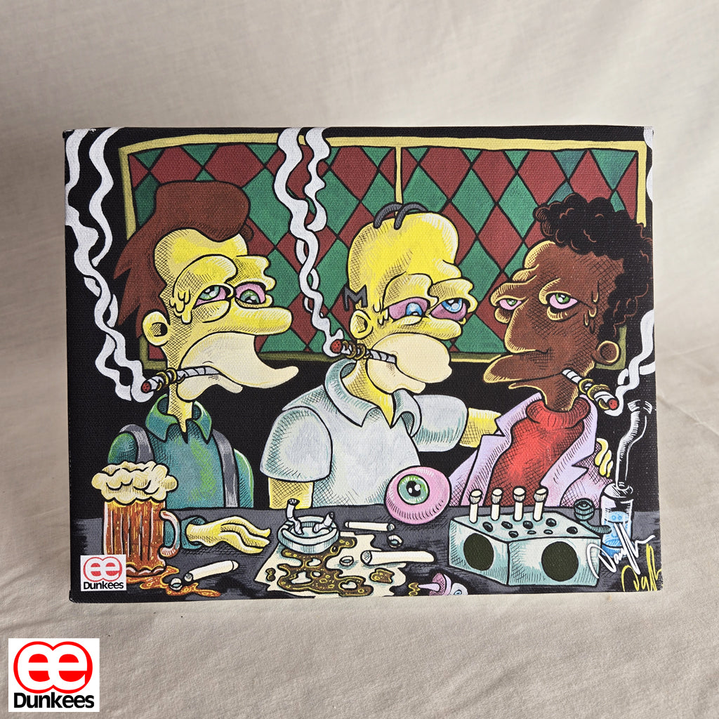 Dab Bar Canvas Print