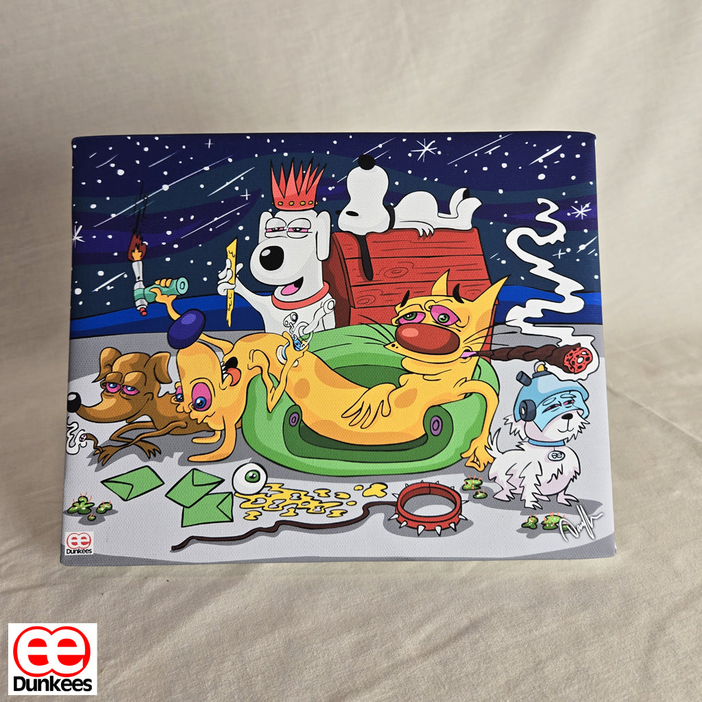 Dawgs Canvas Print