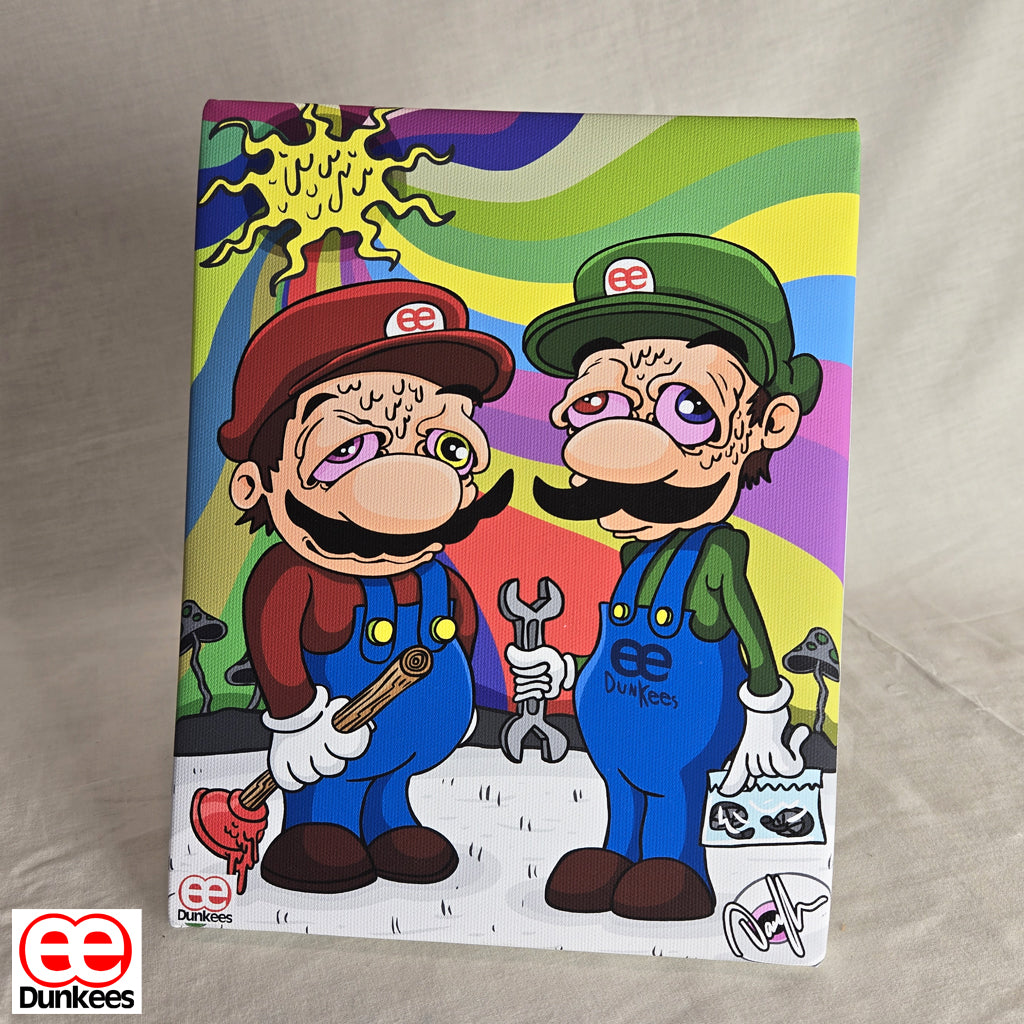 Right Mushrooms Canvas Print