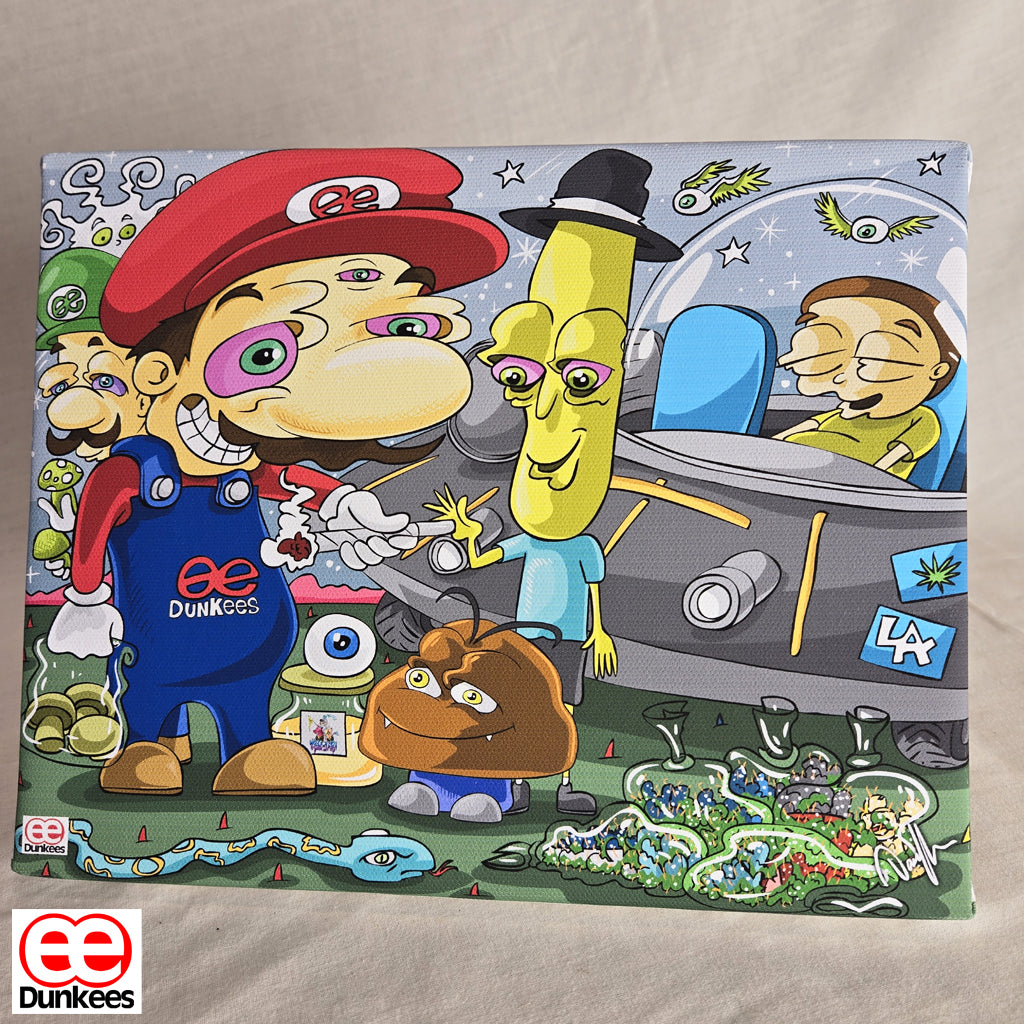 Meet Up Canvas Print