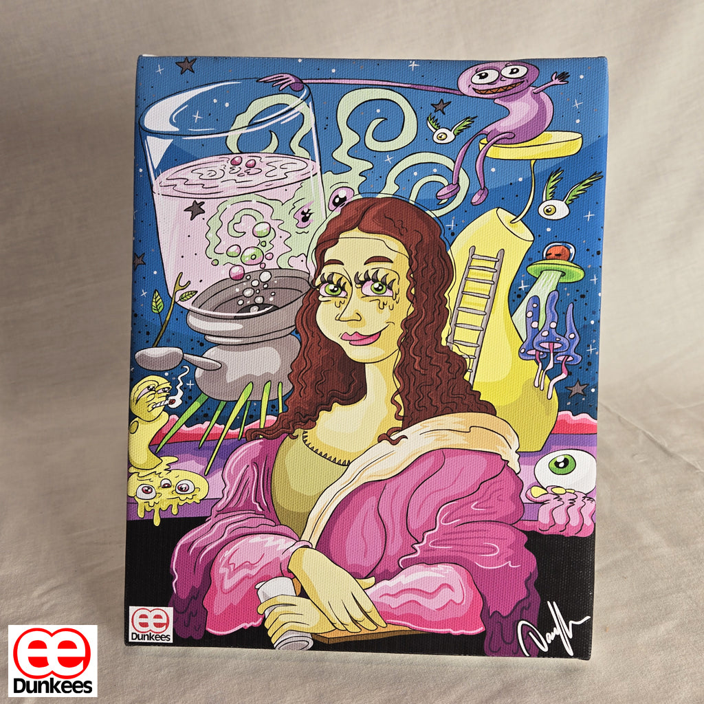 Stona Lisa Canvas Print