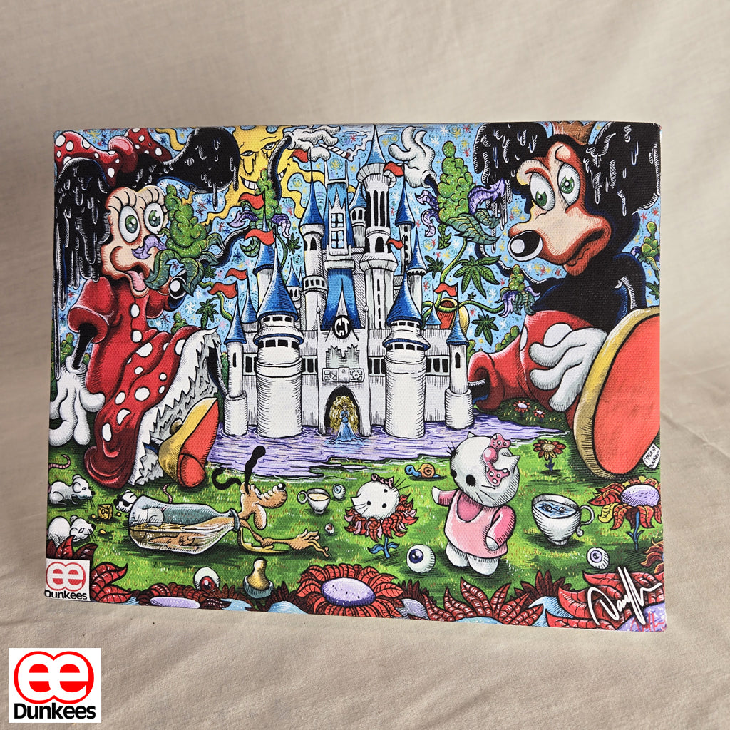 Melting Mice Canvas Print