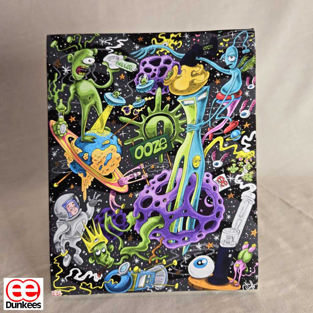 Ooze Canvas Print