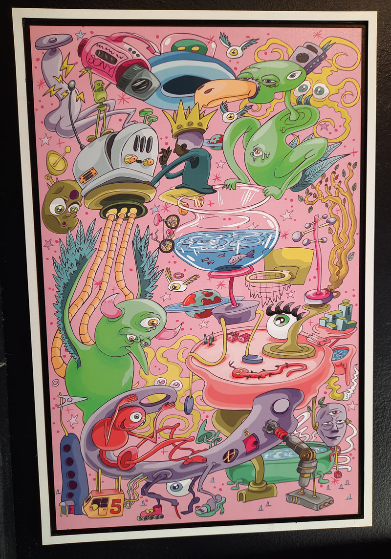 Pink Limited Edition Wood print