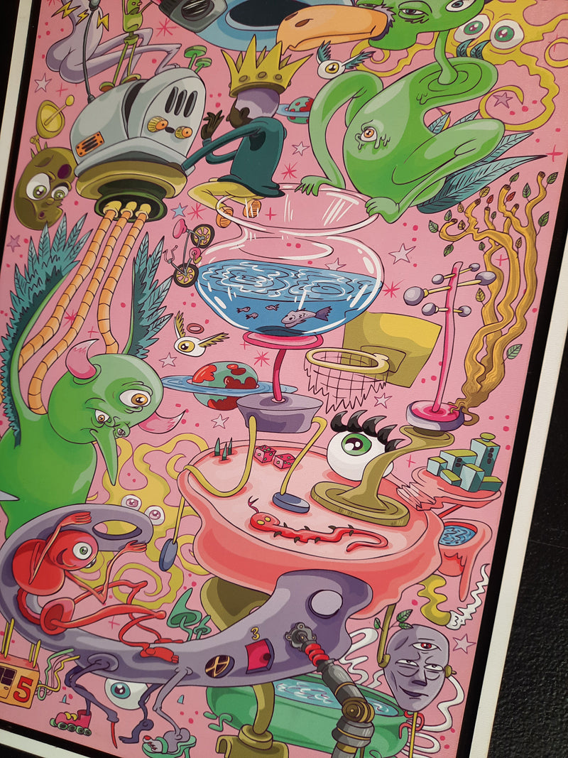 Pink Limited Edition Wood print