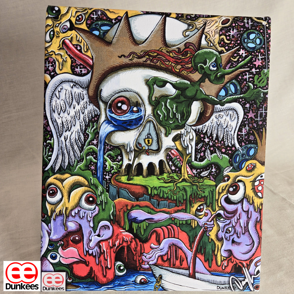 Money on my Mind Canvas Print