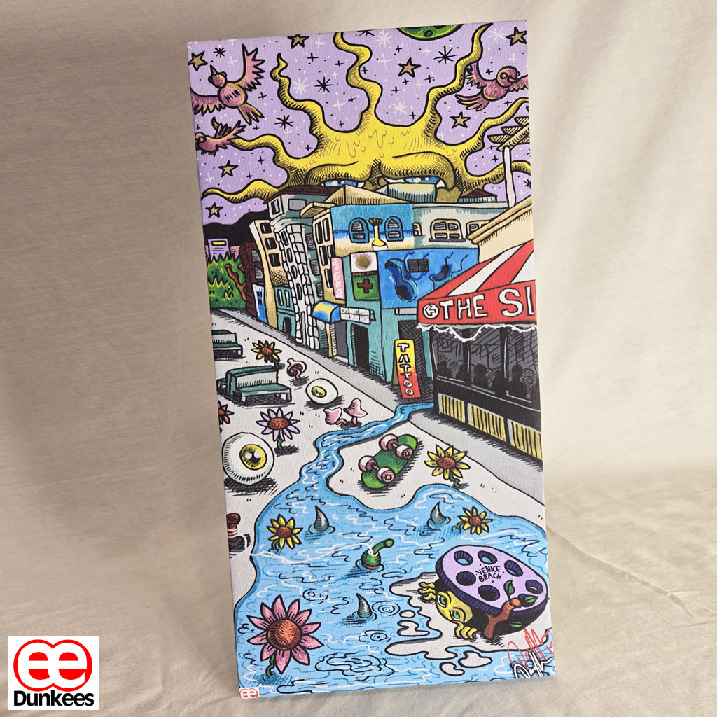 Sidewalk Canvas Print