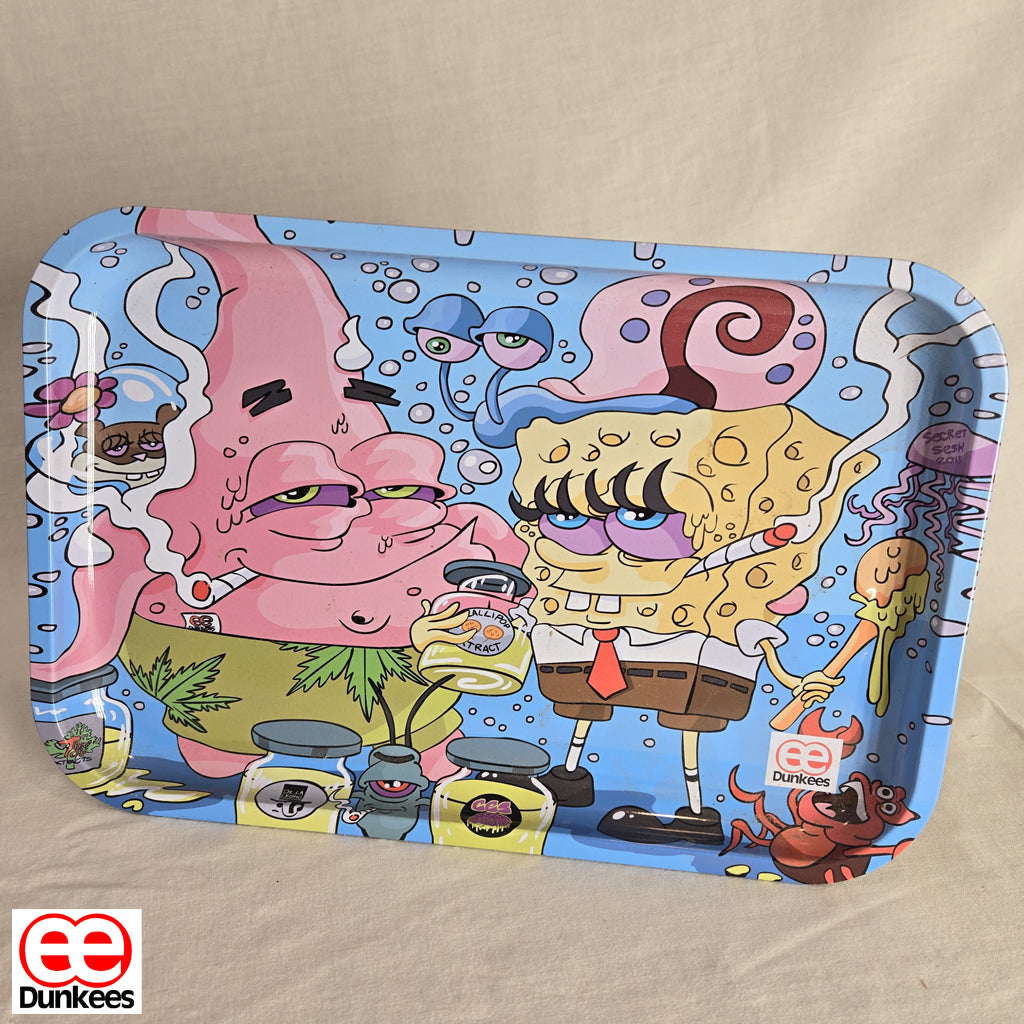 Wax Dreams Medium Metal Rolling Tray