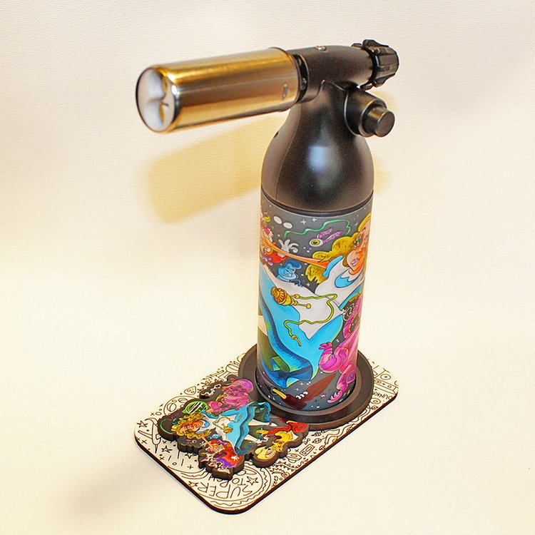 Down the Hole Refillable Butane Dab Torch