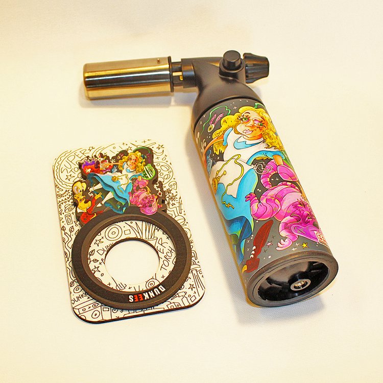 Down the Hole Refillable Butane Dab Torch