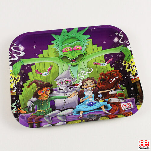 WH Wizard of Ounce Large Tin Rolling Tray