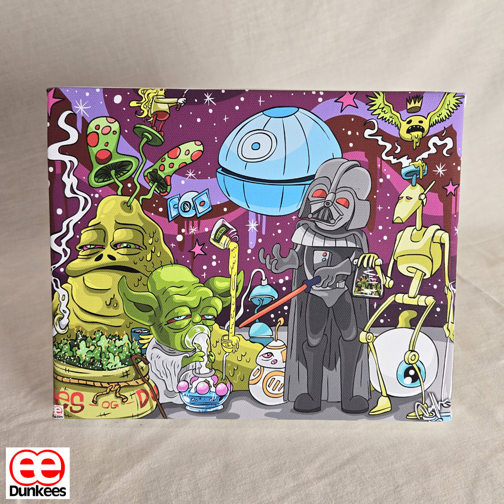 Dab Wars Canvas Print