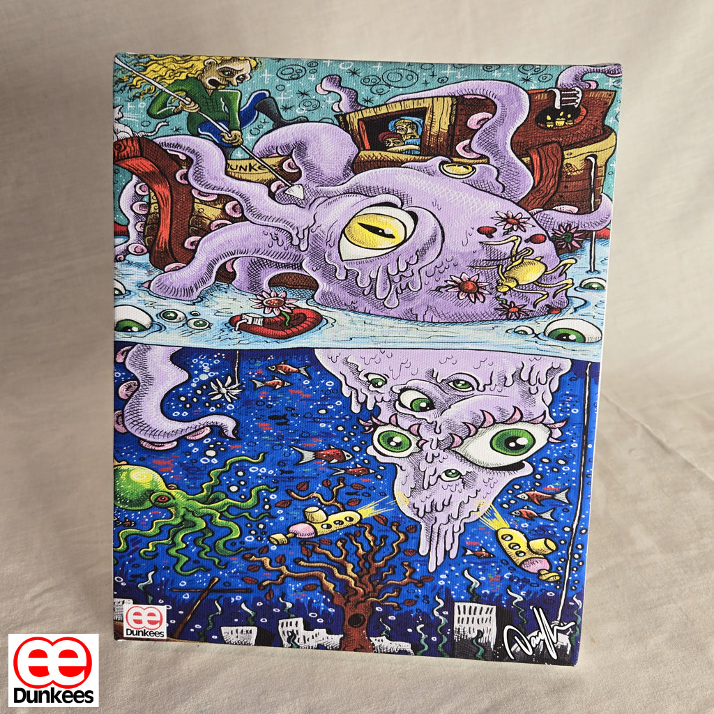 monsters of cok Evil Canvas Print – Dunkees