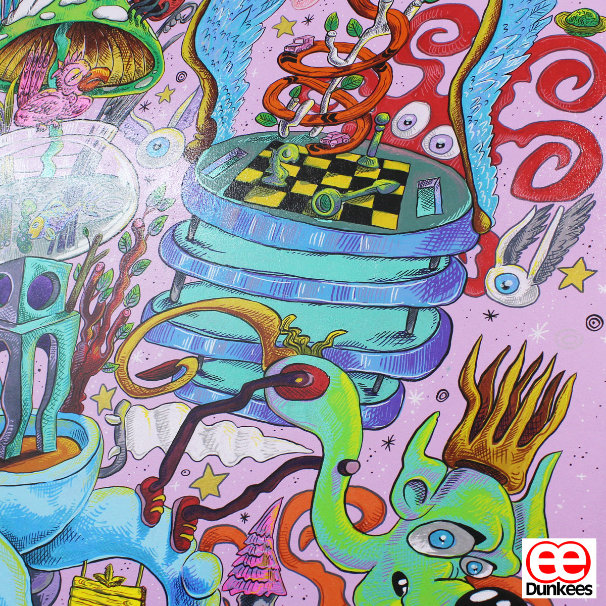 Race track Original Painting