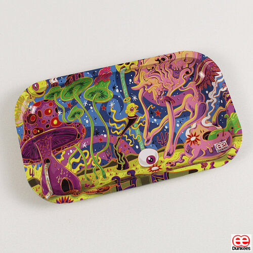 WH Blind Man Walking Small Tin Rolling Tray