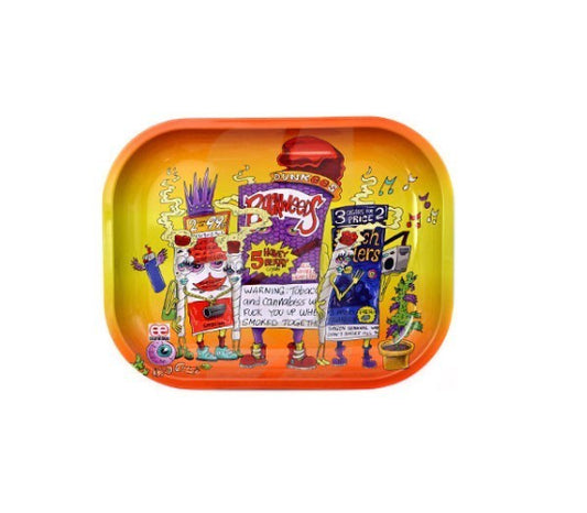 WH Blunt Homies Extra Small Tin Rolling Tray